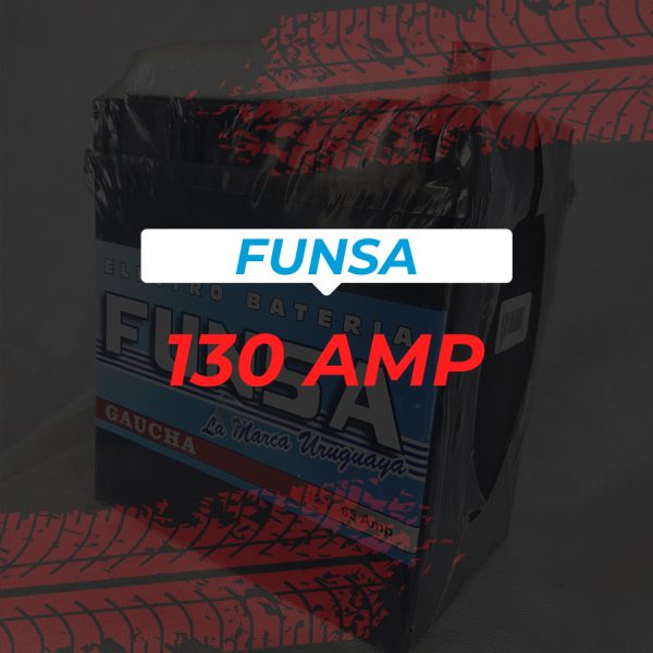 Batería Funsa 130 amp.